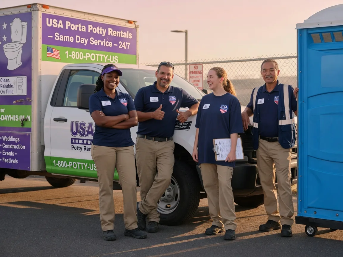 Porta Potty Rental company in Camp Grove, IL